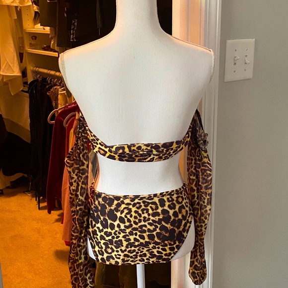 SOLD!! Leopard Pretty Little Things Swimsuit - Picture 3 of 4